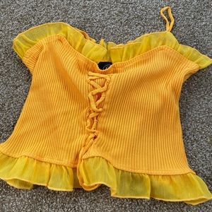 Rare cider crop top size medium